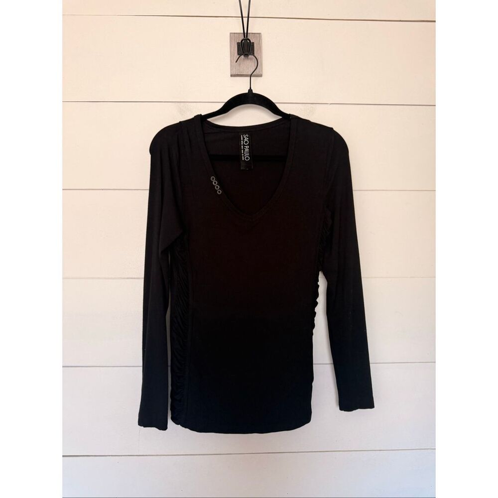 Sao Paulo Women’s 6 Black Top Y2K 2000s